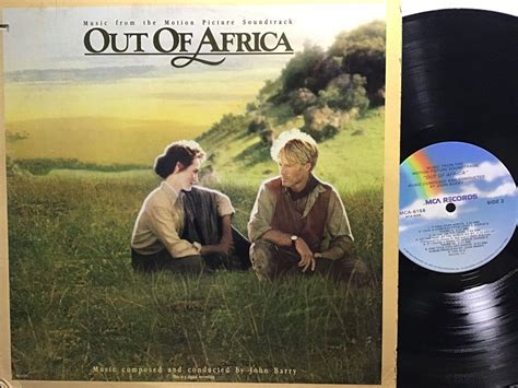 LP Out of Africa OST - John Barry OOP USA VINYL RECORD Anubis Piring ...