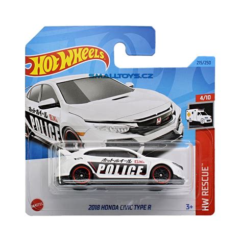 Honda Civic Type R Hot Wheels Police