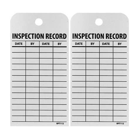 general monthly inspection tags safety inspection tag  accident