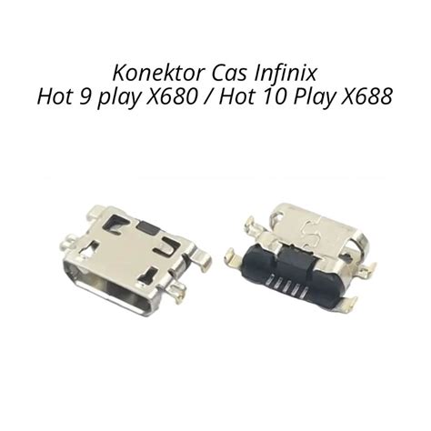Jual Konektor Cas Infinix Hot Play X Hot Play X Shopee Indonesia