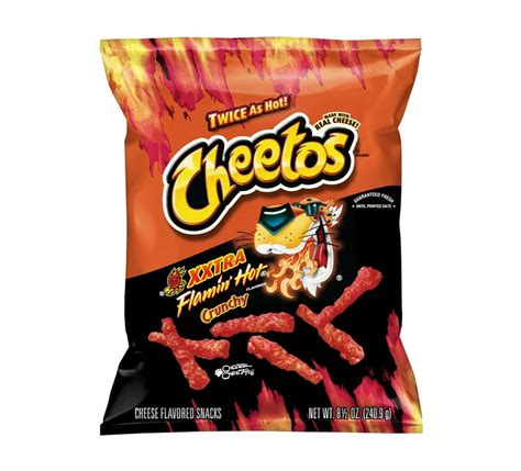 Cheetos Xxtra Flamin Hot Crunchy Oz Special Delivery