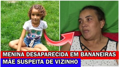 Caso Ana Sophia Polícia Faz Buscas Por Menina Desaparecida Há Mais De