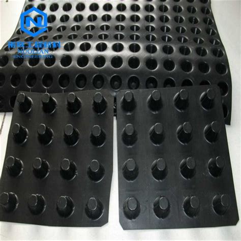 16mm Dimple HDPE Plastic Drainage Sheet 8mm Composite Drainage Board