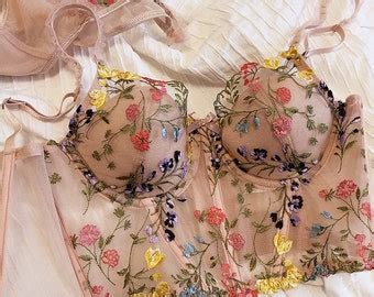 Lace Lingerie Set Etsy