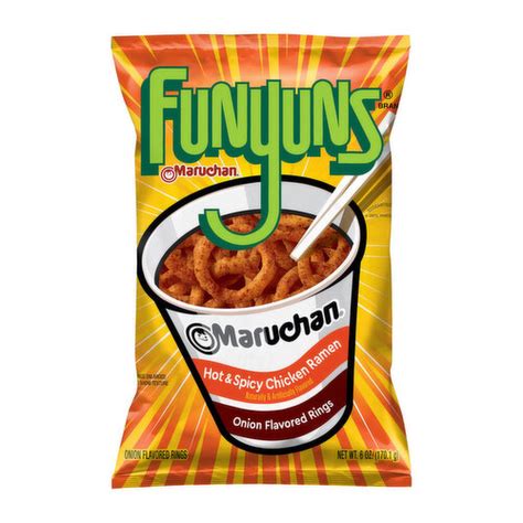 Funyuns Maruchan Hot Spicy Chicken Ramen Flavor Foodland