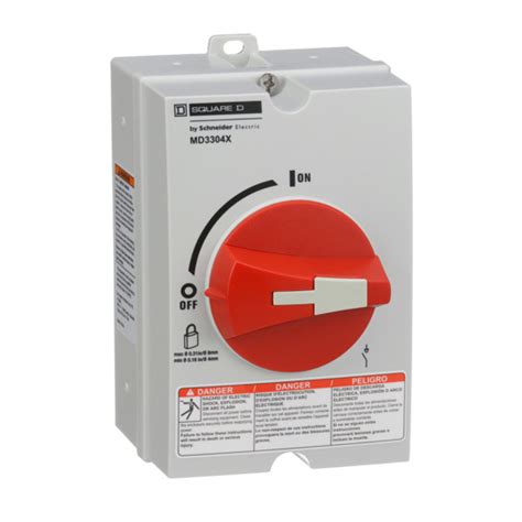 Motor Disconnect Switch 3p 30a Nema 1 3 3r 4 4x And 12 Enc