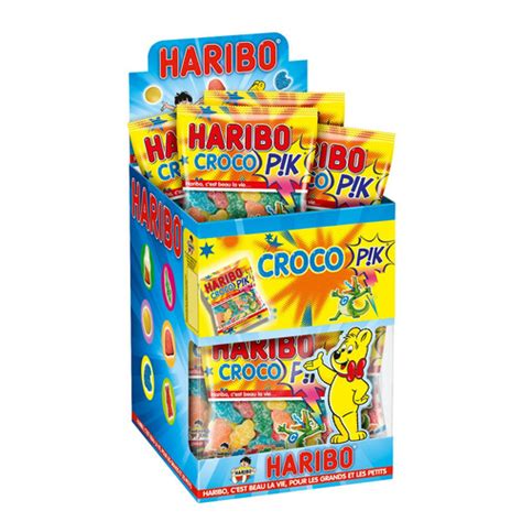 Boite Sachets Croco Pik Gr Haribo Etsdupleix