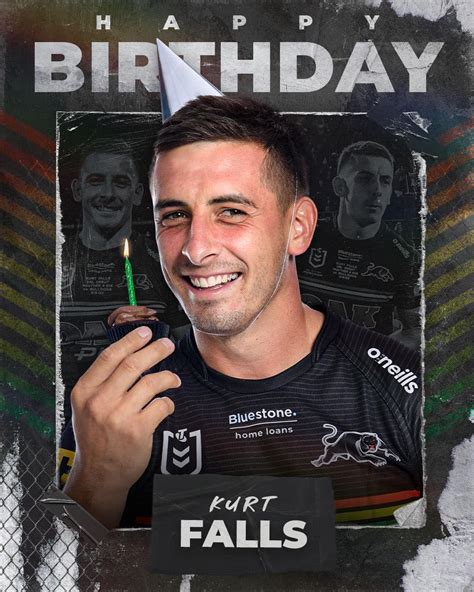 A Huge Happy Birthday To Kurt Falls Penrith Panthers