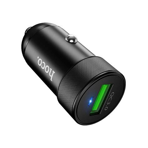 Блок питания автомобильный 1 USB HOCO Z32, Speed Up, 3000mA, QC3.0 ...