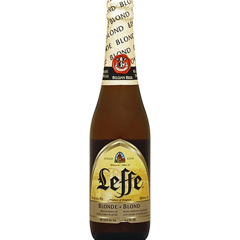 Leffe Ale Belgian Abbey Blonde 11 2 Oz Beer Foodtown