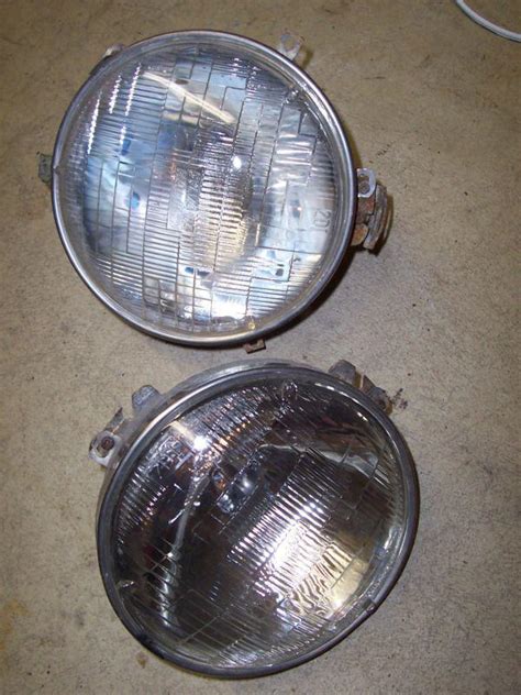 Sell Jeep Cj5 Cj7 Cj6 Cj8 Scrambler OEM Headlight Housing Buckets AMC