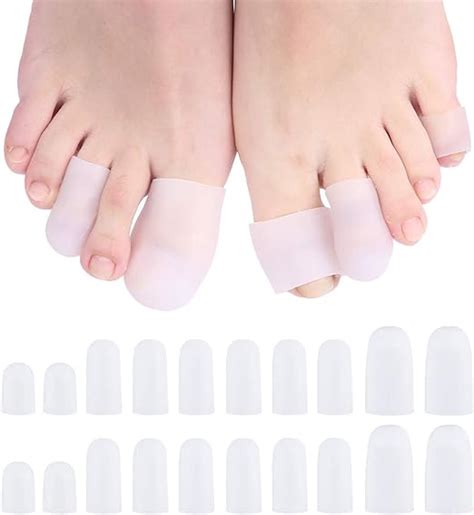 Protezione Alluce Copri Alluce Silicone Cappucci In Gel Per Le Dita