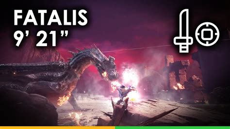 Fatalis 9' 21" | SnS | MHW : ICEBORN - YouTube