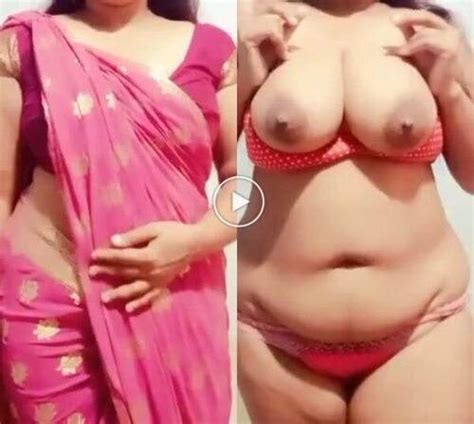 Hot Sexy Milf Desi Saree Bhabi Shows Big Tits Ass