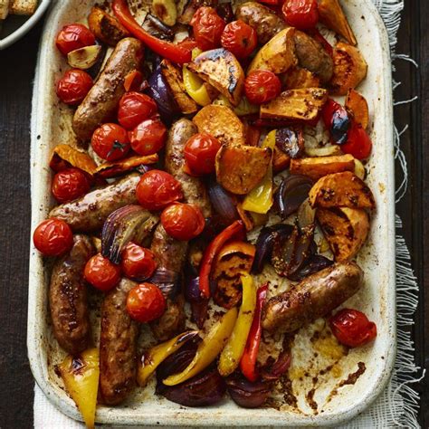 Sausage Sweet Potato Traybake Artofit