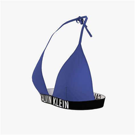 Calvin Klein Triangle Rp Kadın Mavi Bikini Üstü Kadin Mayo Bikini 34 4539865 SuperStep