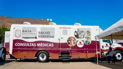 Centros De Salud Móviles Se Instalarán En Ensenada Mexicali Y Tijuana