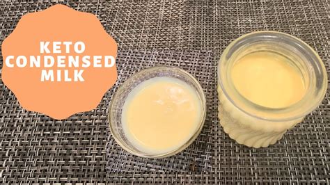 Keto Condensed Milk Sugar Free Condensed Milk Keto Recipe Youtube