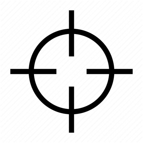 Aim, crosshair, shoot, target, targeting icon - Download on Iconfinder