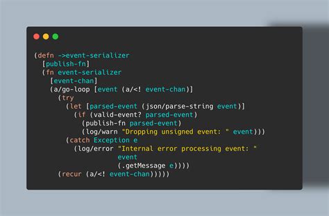 building  event driven architecture  clojure part