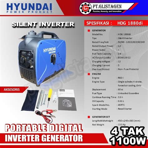 Jual Promo Spesial Hyundai Hdg Mesin Genset Silent Tak Generator