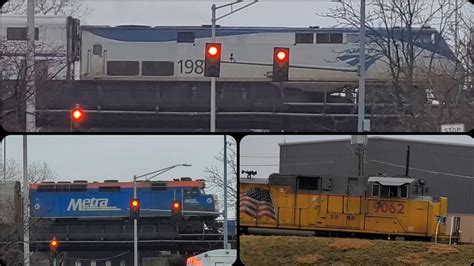 Railfanning La Grange Racetrack Fly Over Of The Indiana Harbor Belt