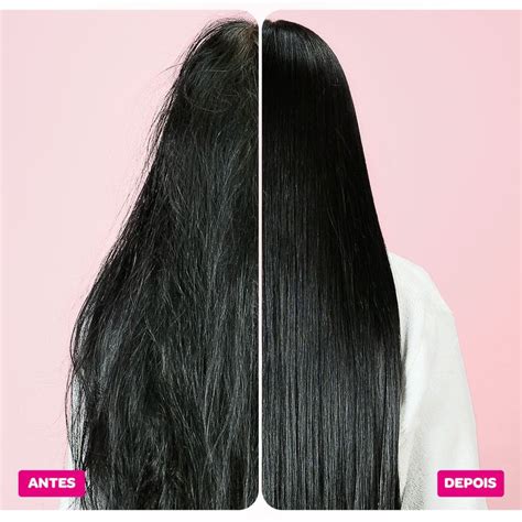 Desmaia Cabelo Antes E Depois - Kit Desmaia Cabelo Completo + Escova Desembaraçadora | Forever Liss ...