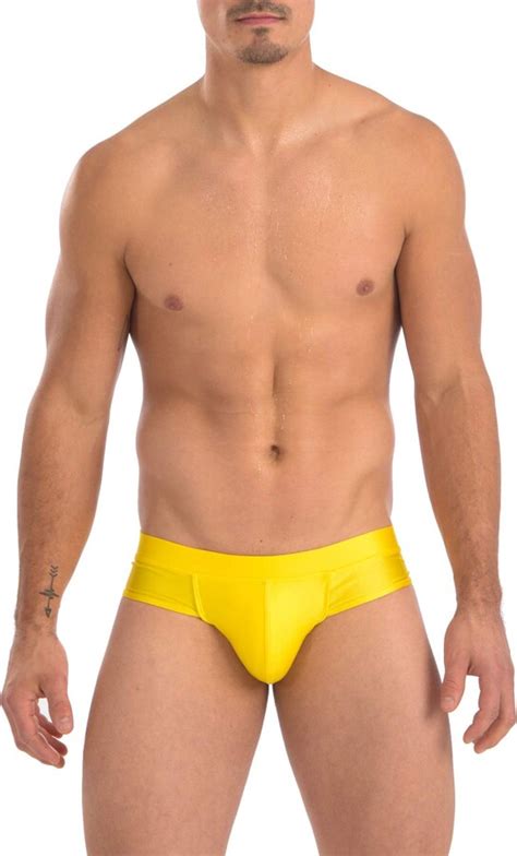 Gary Majdell Sport Men S Cheeky Brief Bikini Swimsuit Yellow Medium Shopstyle Swimwear