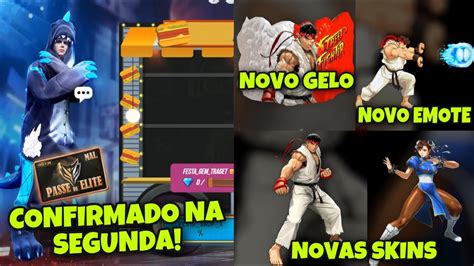 Novidades Free Fire Passe Barato Confirmado Segunda Todos Tens De