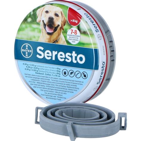 Bayer Seresto Band Hond voor meer dan 8 kg. | Vlooien ...