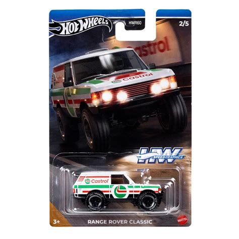 Машинка коллекционная Hot Wheels Speed Graphics Range Rover Classic купить на OZON по низкой