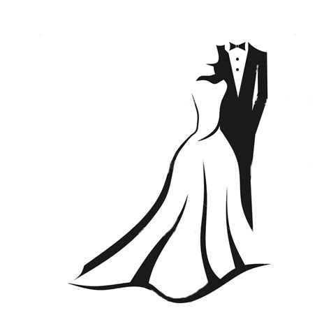 Wedding Invitation Bridegroom Clip Art Bride Groom Png Download