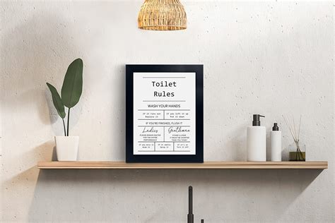 Cartelli Divertenti Sulle Regole Del Bagno