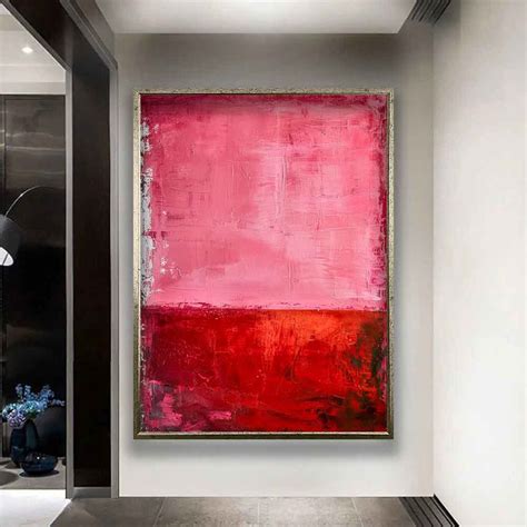Mark Rothko Pink Canvas Mark Rothko Pink Art Mark Rothko Painting