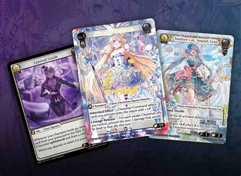 cards    grand archive tcgs distorted