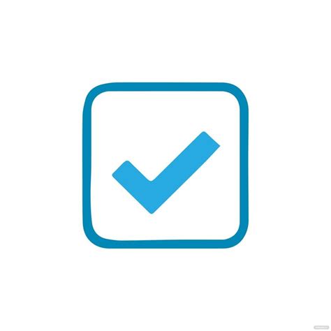 check mark template