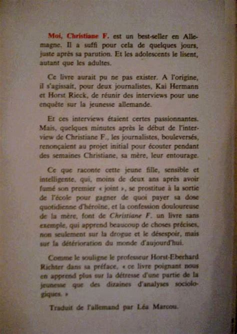 Christiane F Book English Pdf 4