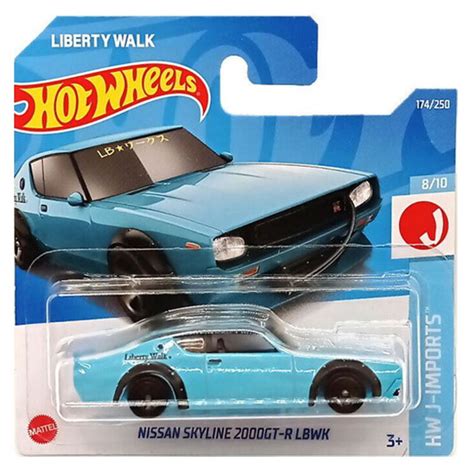 Hot Wheels 2022 Hw J Imports 8 10 Nissan Skyline 2000Gt R Lbwk