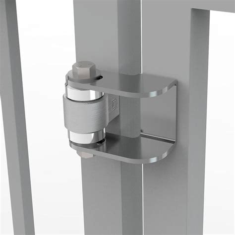 Heavy Duty Face Mount Badass Gate Hinge Weld On Steel Opens To 180° Zinc Plating Up To