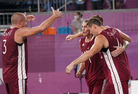 The Latvian 3x3 Basketball Team Becomes The Olympic Champions Baltics