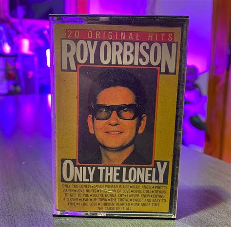 Roy Orbison Only The Lonely Cassette Etsy