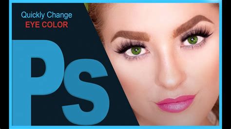 How To Change Eye Color In Photoshop Tutorial YouTube