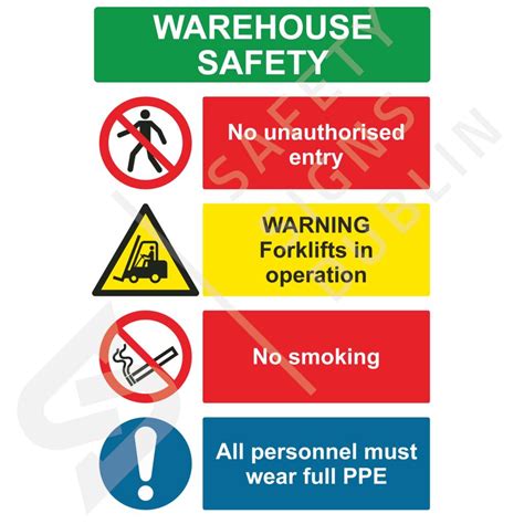 Warehouse safety C2011 - Safety Signs Dublin