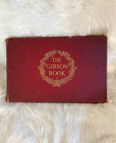 Antique the Gibson Book - Etsy