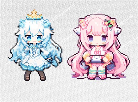 Anime Pixel Art