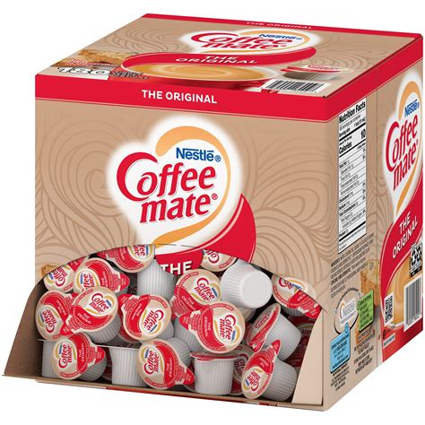 Coffee Mate Original Liquid Coffee Creamer Singles 180 Ct 0375 Fl Oz