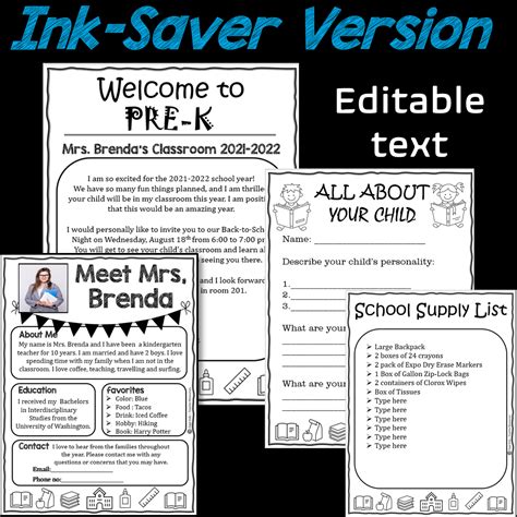 Welcome Letter Meet The Teacher Template Editable Made By Teachers