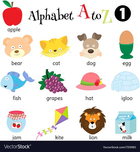 Alphabet Image A To Z