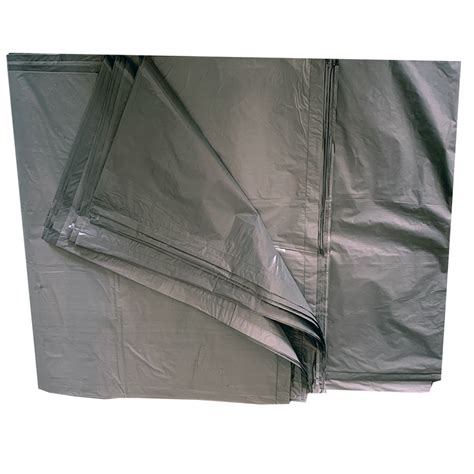 500 Deluxe Silver Grey Swing Bin Liners Bulk Pack Medium Duty