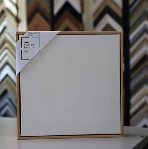 Blank Primed Canvas With Float Frame - Etsy